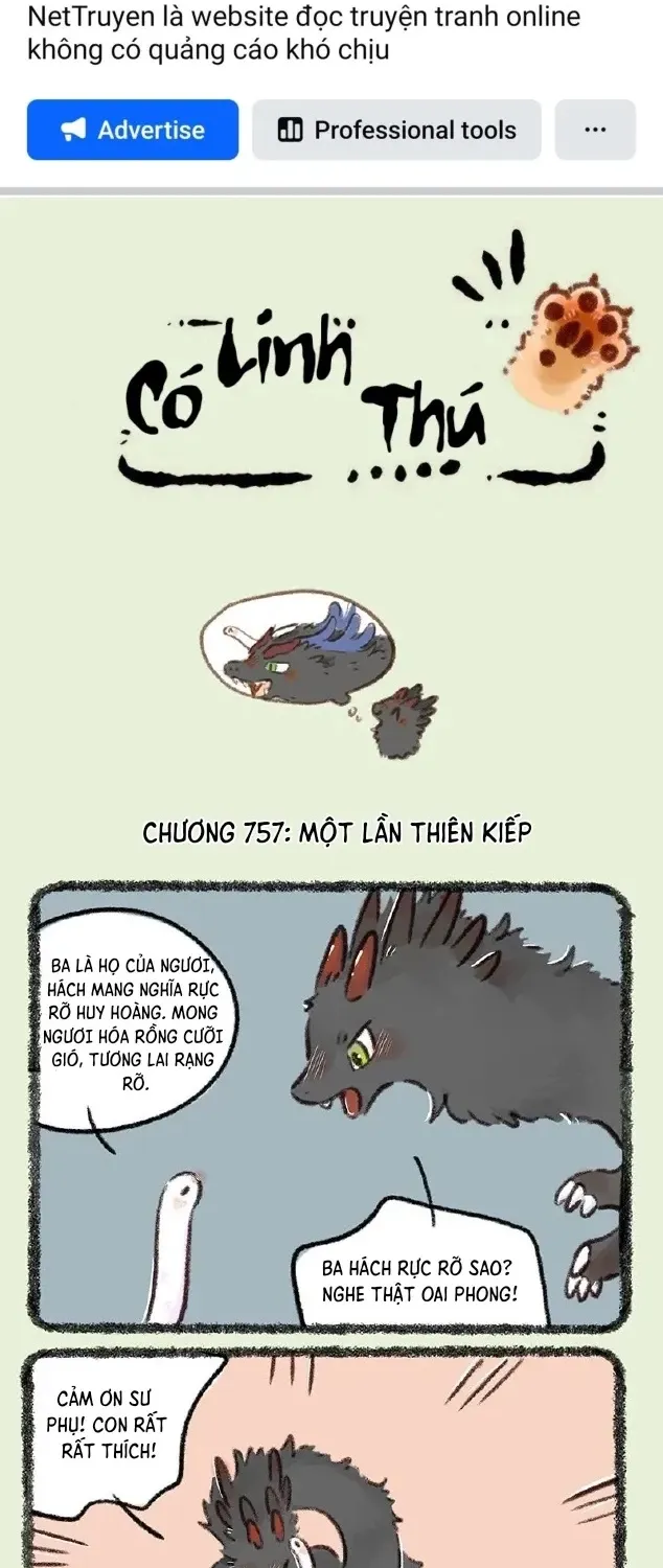 Có Linh Thú - Chap 757 - Trang 2