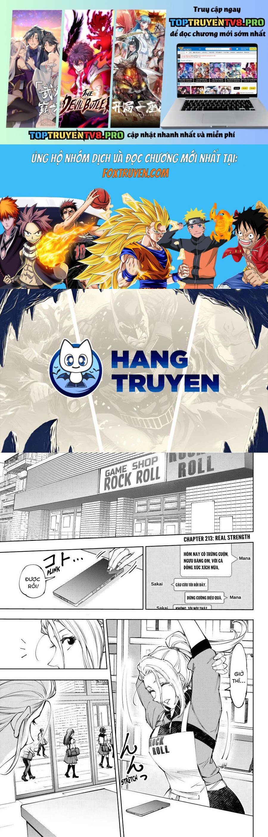 Crappy Game Hunter Challenges God-Tier Game - Chap 213 - Trang 1