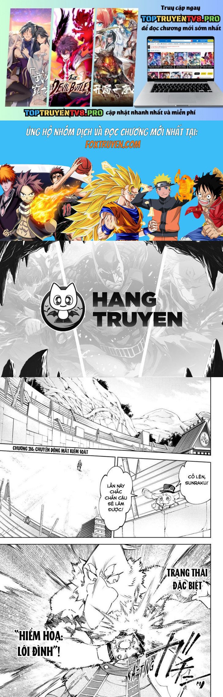 Crappy Game Hunter Challenges God-Tier Game - Chap 216 - Trang 1