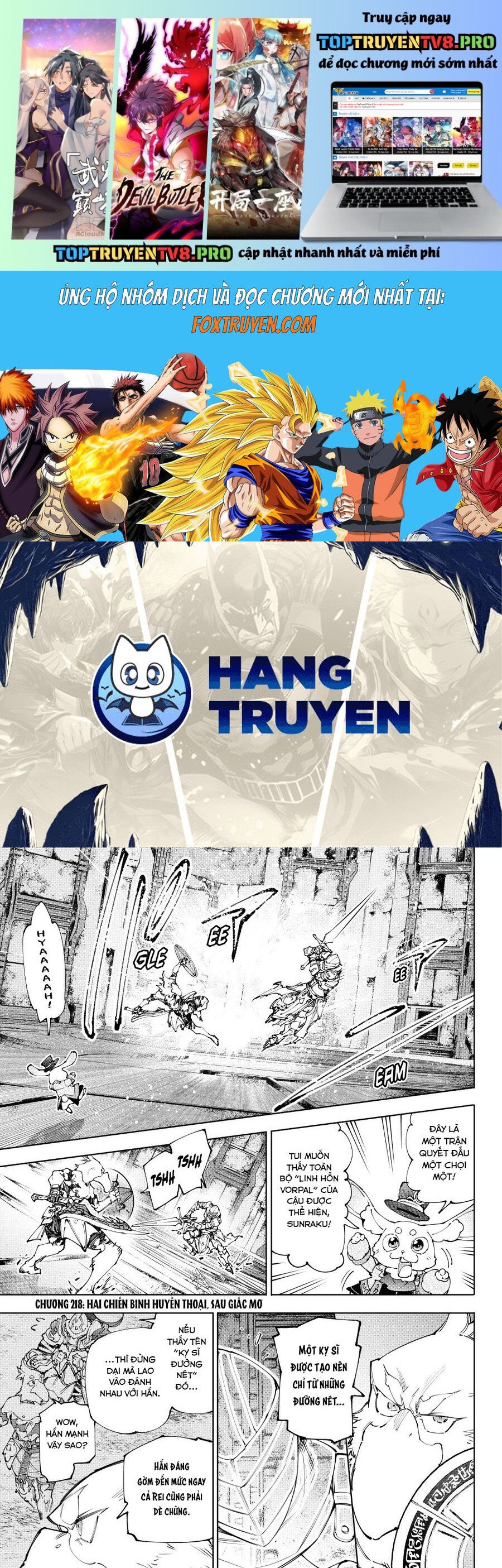 Crappy Game Hunter Challenges God-Tier Game - Chap 218 - Trang 1