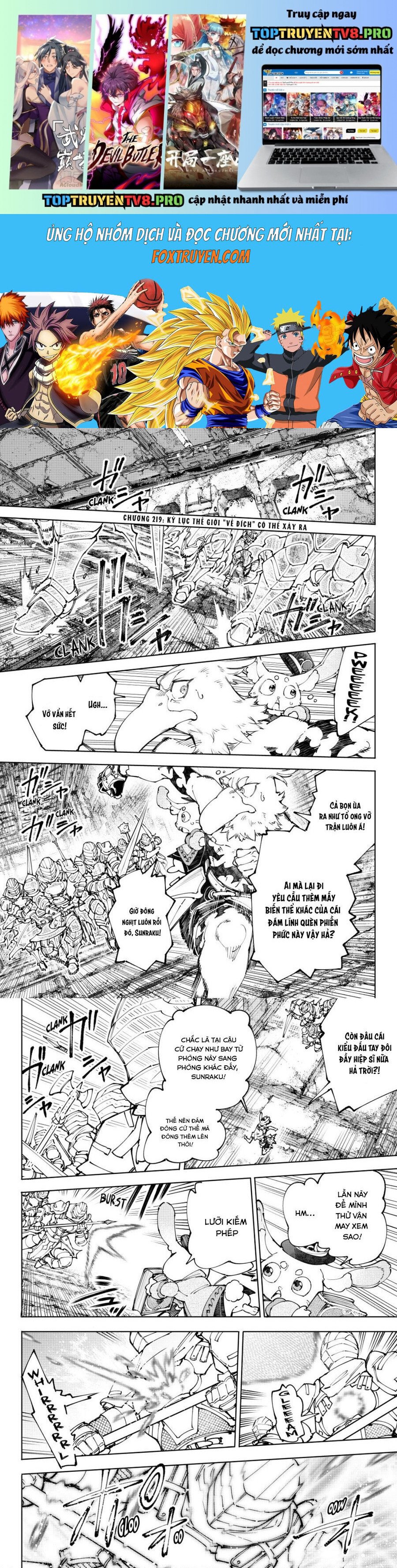 Crappy Game Hunter Challenges God-Tier Game - Chap 219 - Trang 1