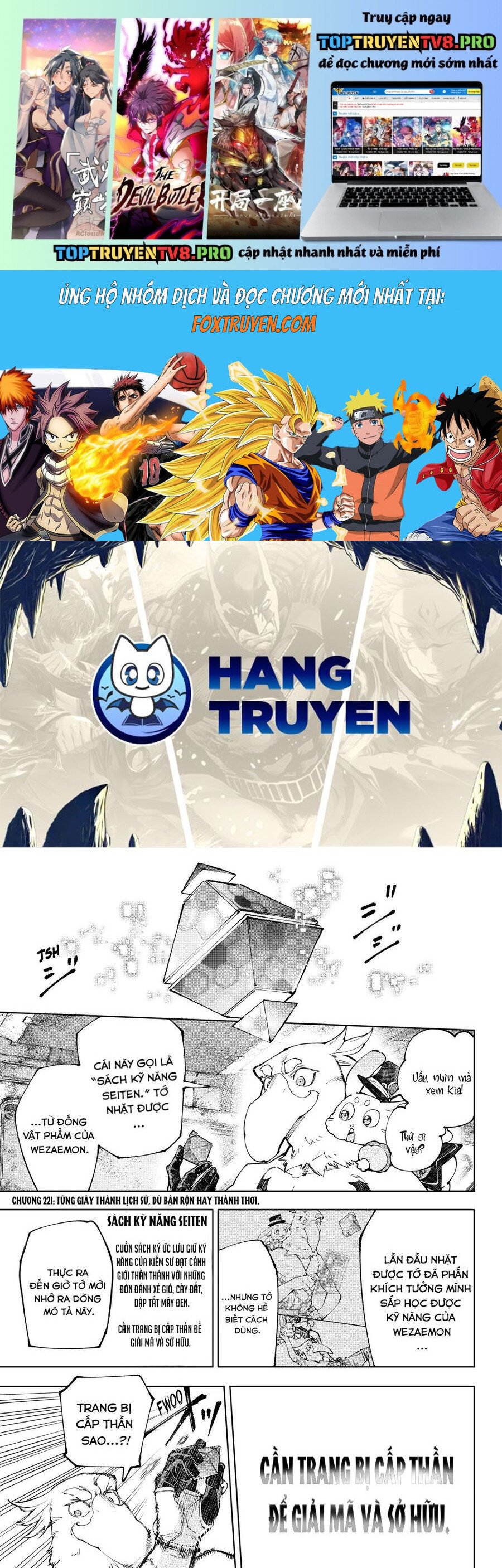 Crappy Game Hunter Challenges God-Tier Game - Chap 221 - Trang 1