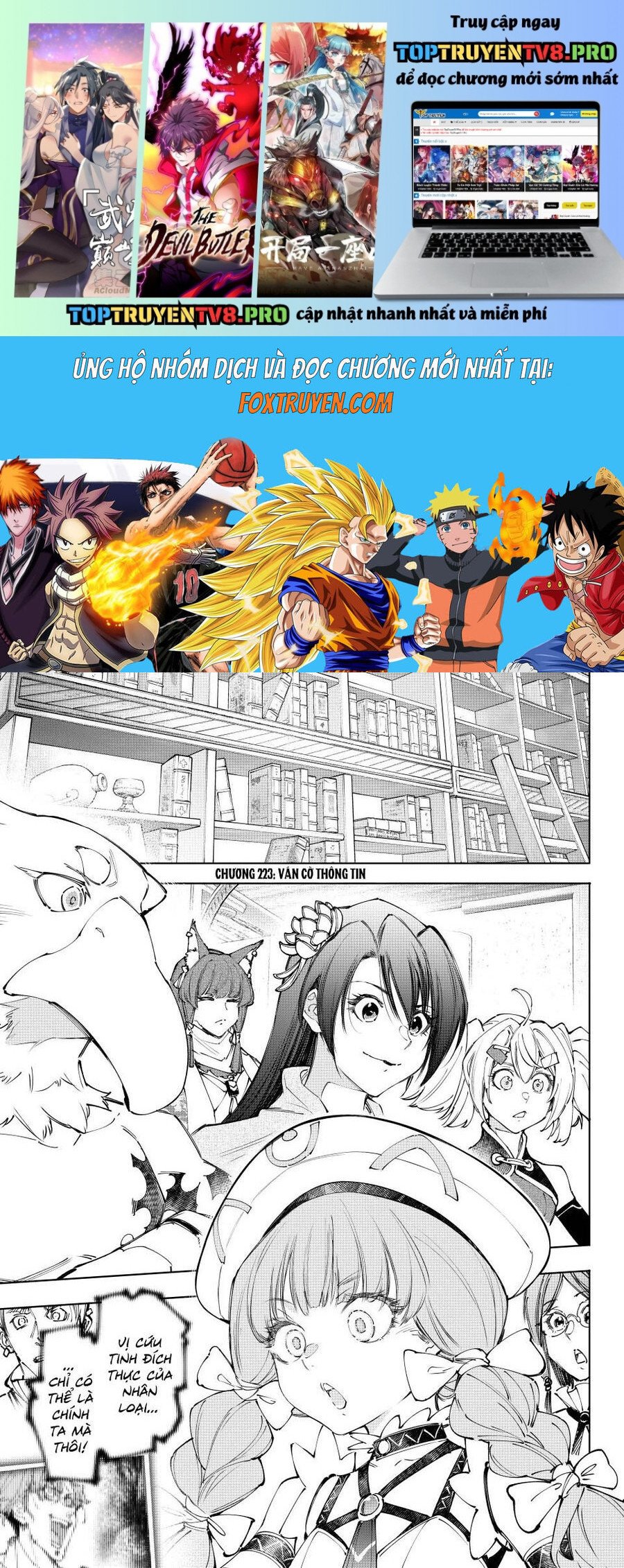Crappy Game Hunter Challenges God-Tier Game - Chap 223 - Trang 1