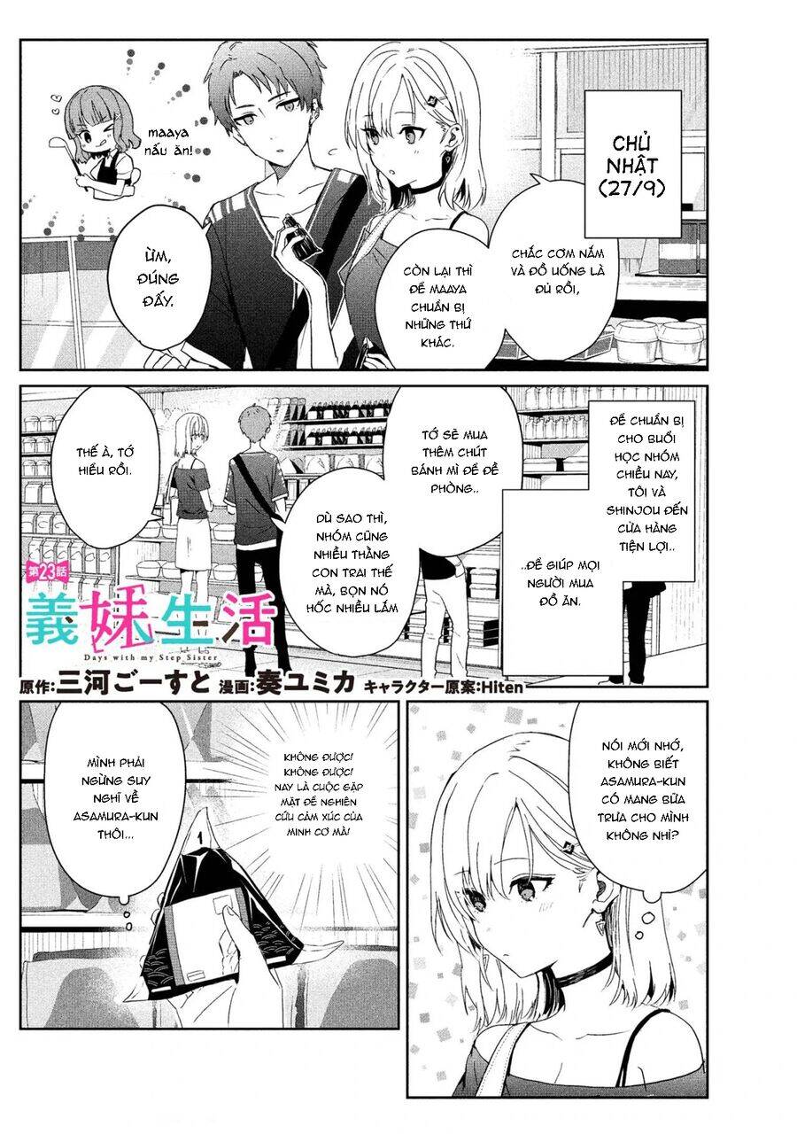 Sống Cùng Em Kế - Chap 23 - Trang 2