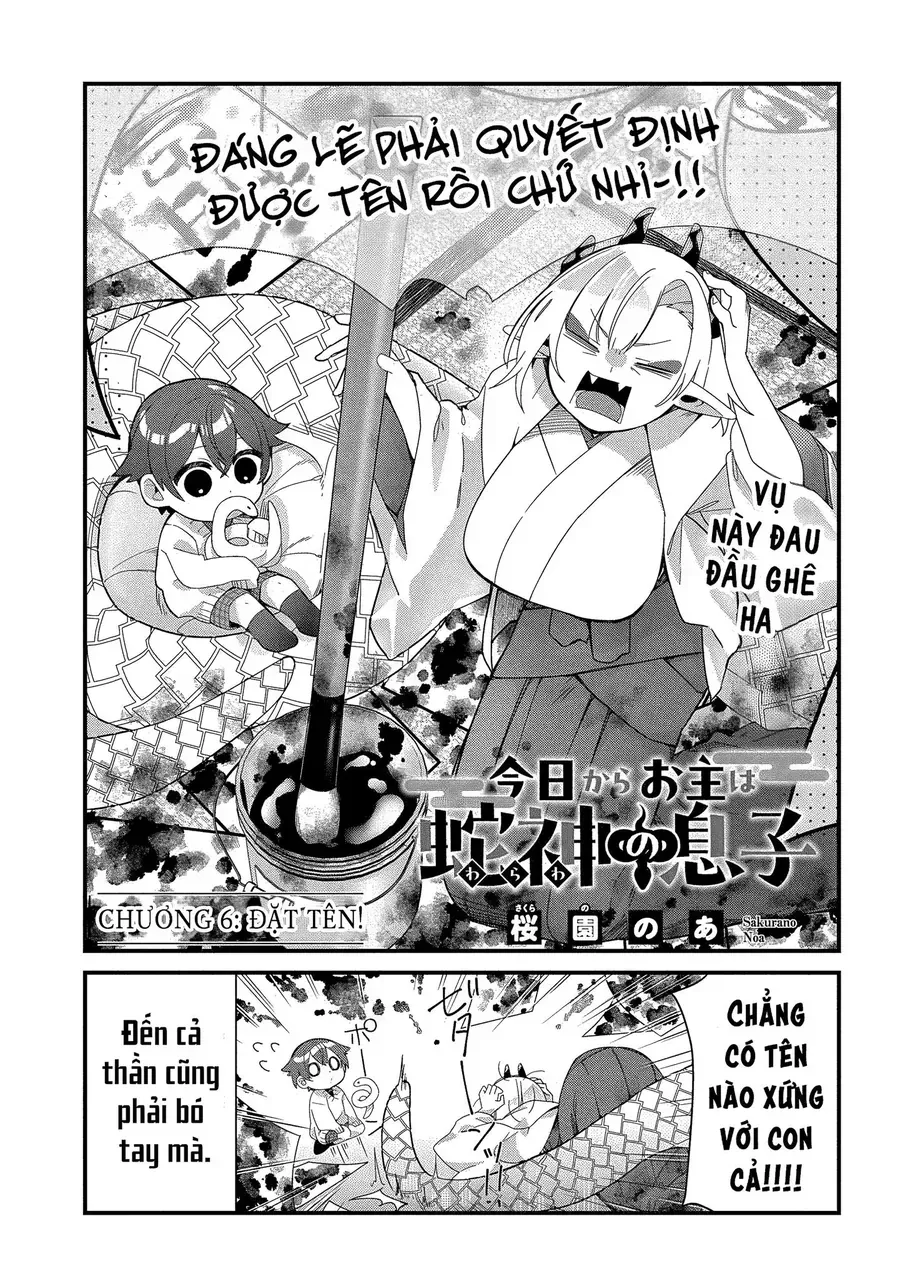 Từ Giờ Làm Con Của Thần Rắn Nhé - Chap 6 - Trang 4