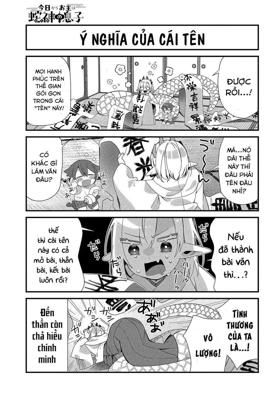 Từ Giờ Làm Con Của Thần Rắn Nhé - Chap 6 - Trang 8