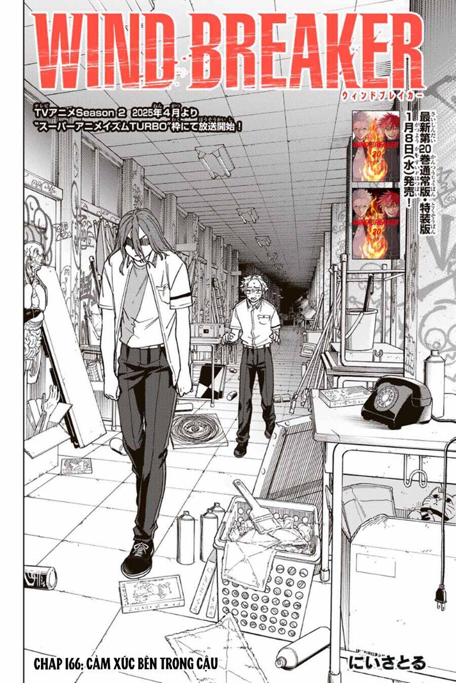 Wind Breaker (Nii Satoru) - Chap 166 - Trang 2