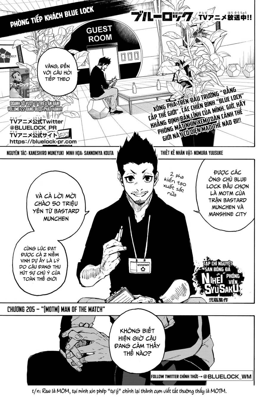 Blue Lock - Chap 205 - Trang 3