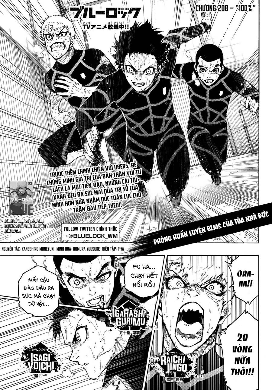 Blue Lock - Chap 208 - Trang 2