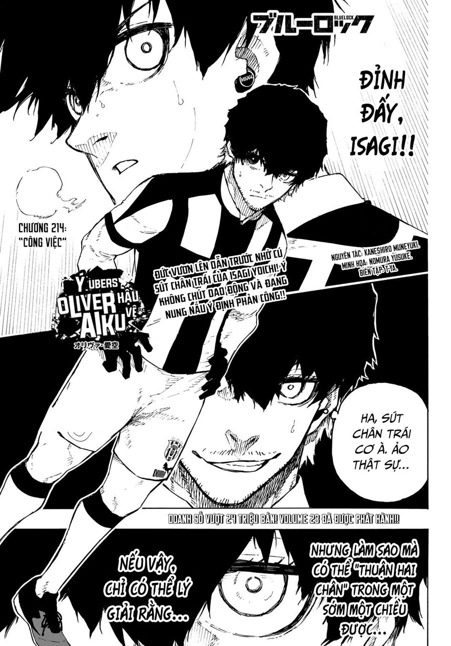 Blue Lock - Chap 214 - Trang 2