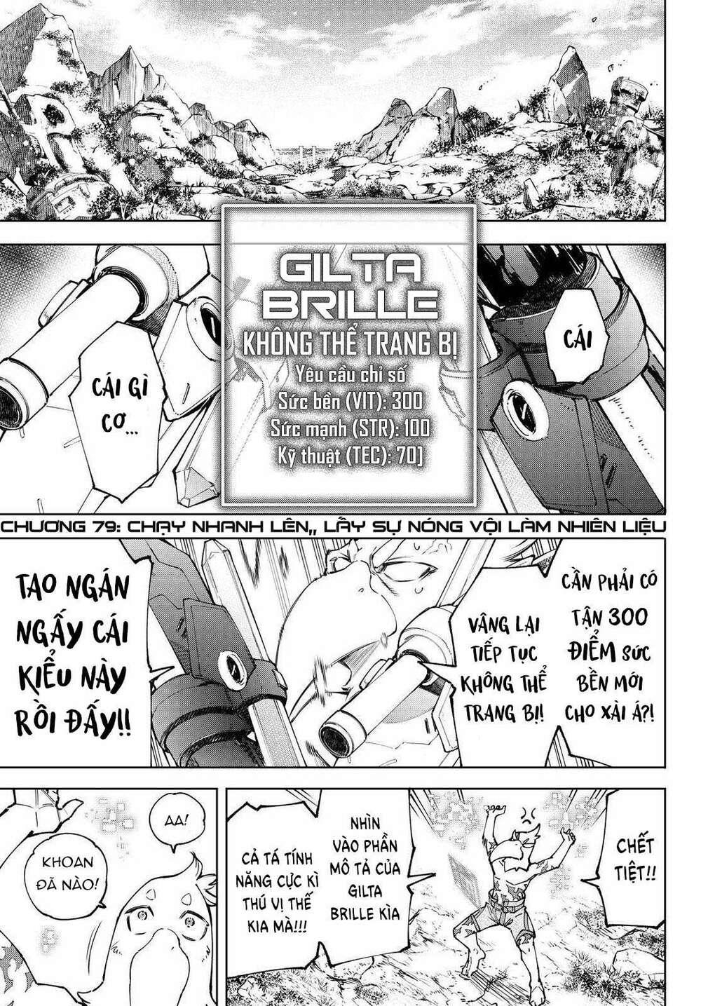 Crappy Game Hunter Challenges God-Tier Game - Chap 79 - Trang 3