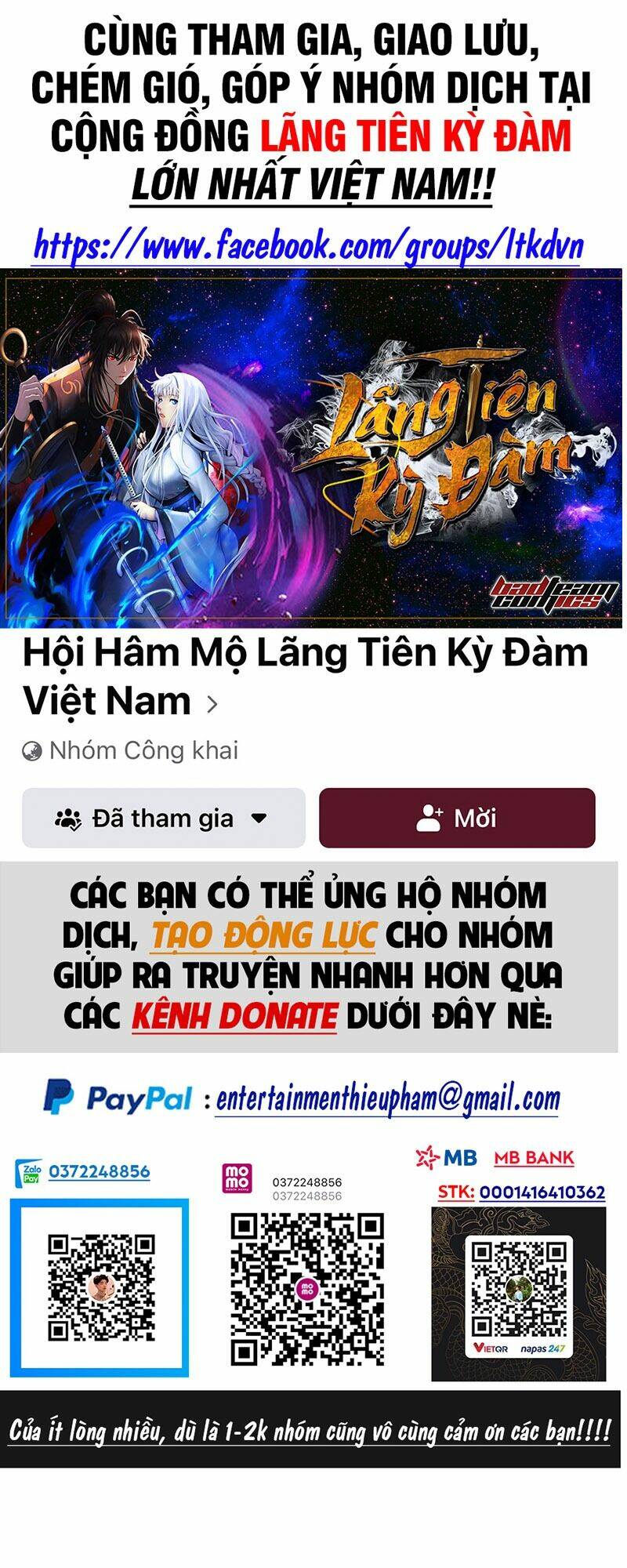 Lãng Tiên Kỳ Đàm - Chap 80 - Trang 1