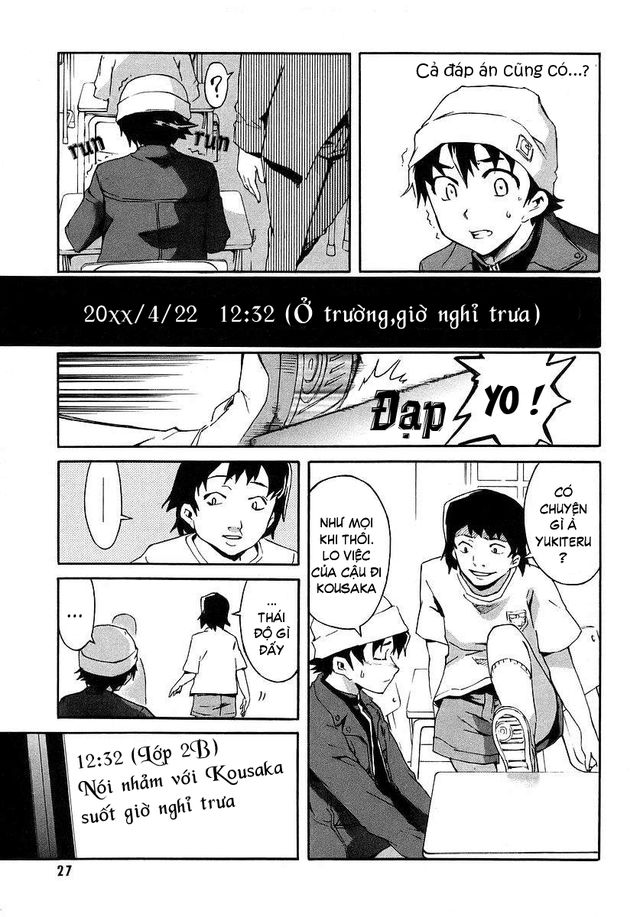 Nhật Ký Tương Lai - Chap 1 - Trang 11