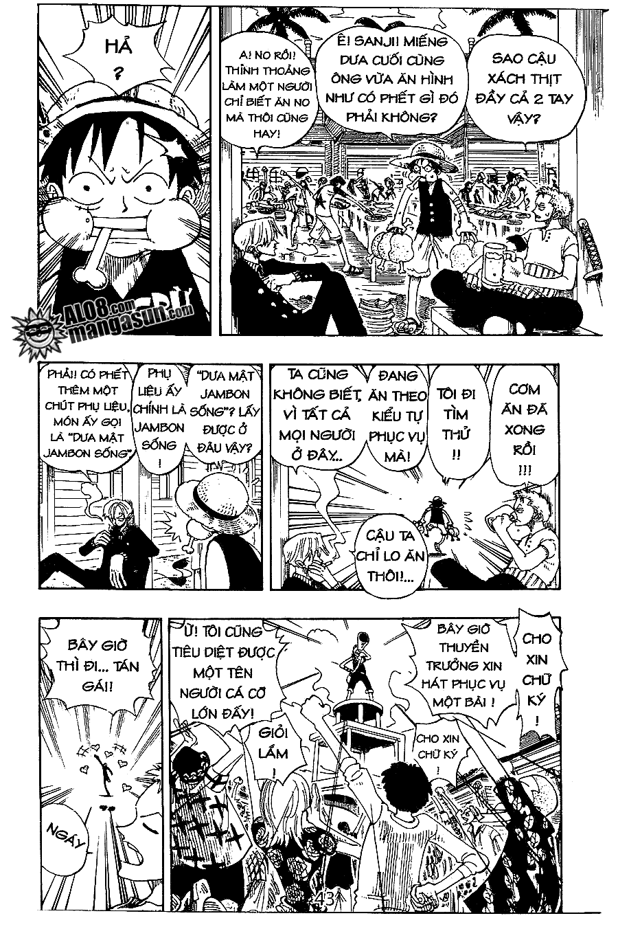 One Piece - Chap 95 - Trang 4