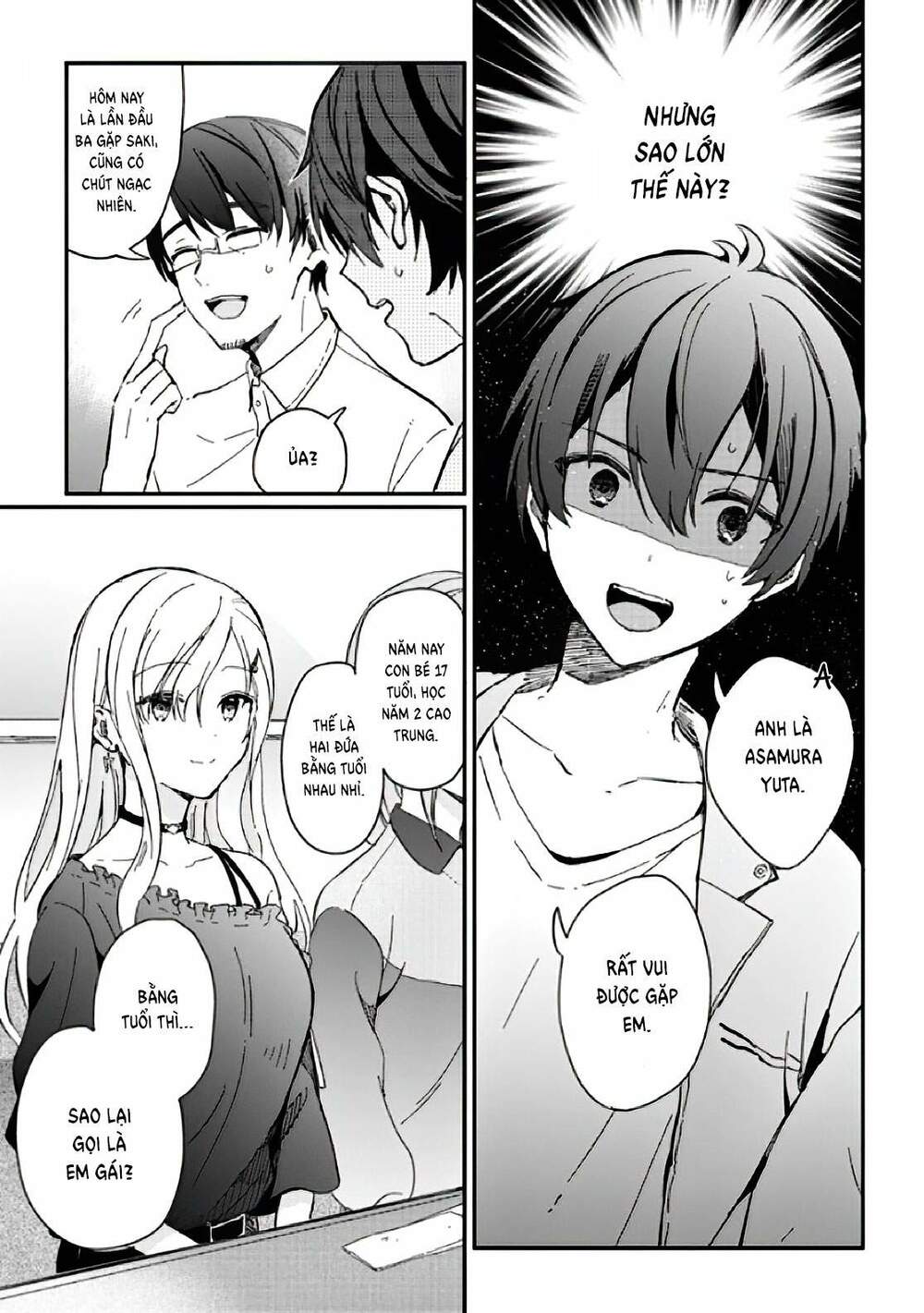Sống Cùng Em Kế - Chap 1.1 - Trang 12