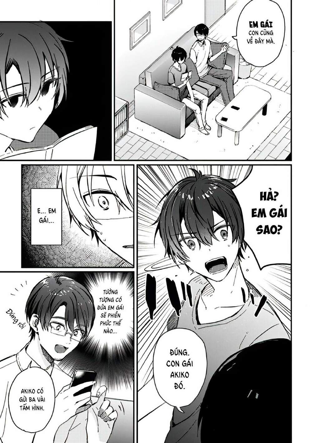 Sống Cùng Em Kế - Chap 1.1 - Trang 8