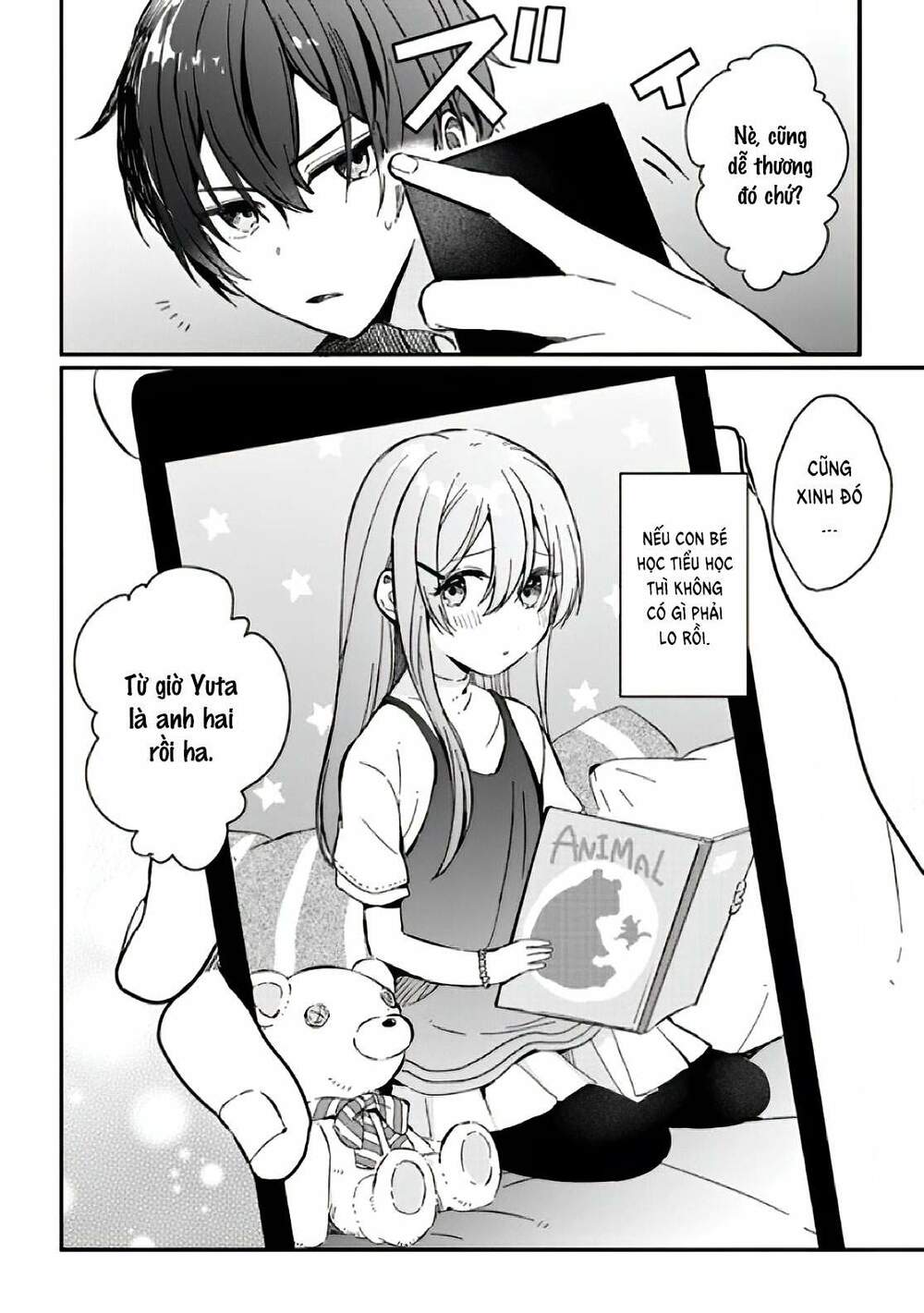 Sống Cùng Em Kế - Chap 1.1 - Trang 9