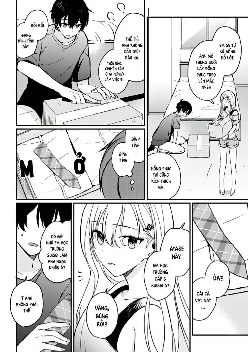 Sống Cùng Em Kế - Chap 1.2 - Trang 12