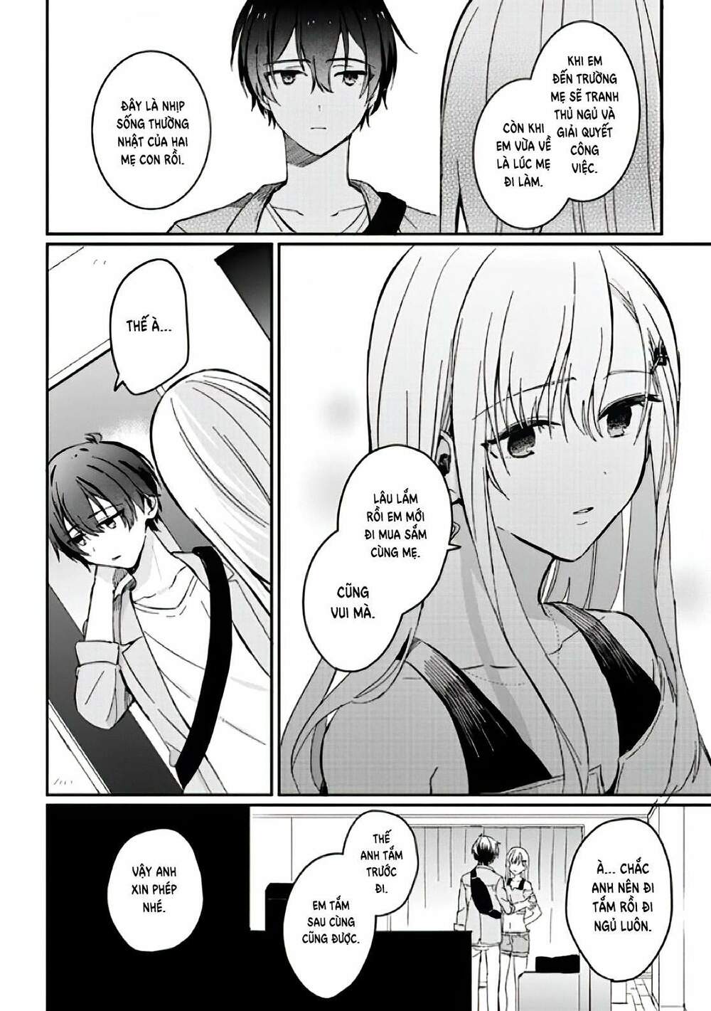 Sống Cùng Em Kế - Chap 1.2 - Trang 27