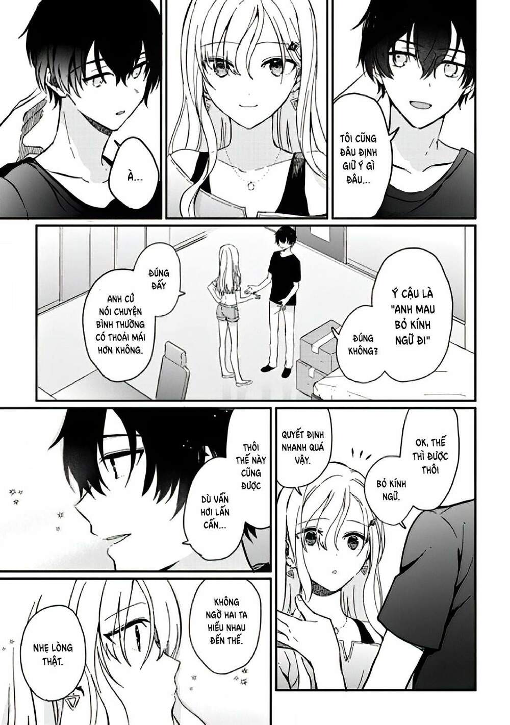Sống Cùng Em Kế - Chap 1.2 - Trang 7