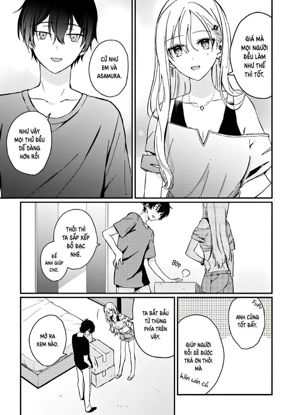 Sống Cùng Em Kế - Chap 1.2 - Trang 9