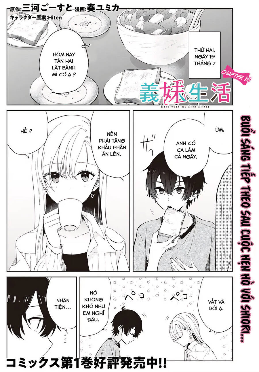 Sống Cùng Em Kế - Chap 10.1 - Trang 2