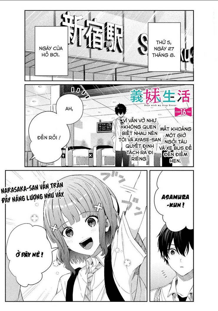 Sống Cùng Em Kế - Chap 16.1 - Trang 2