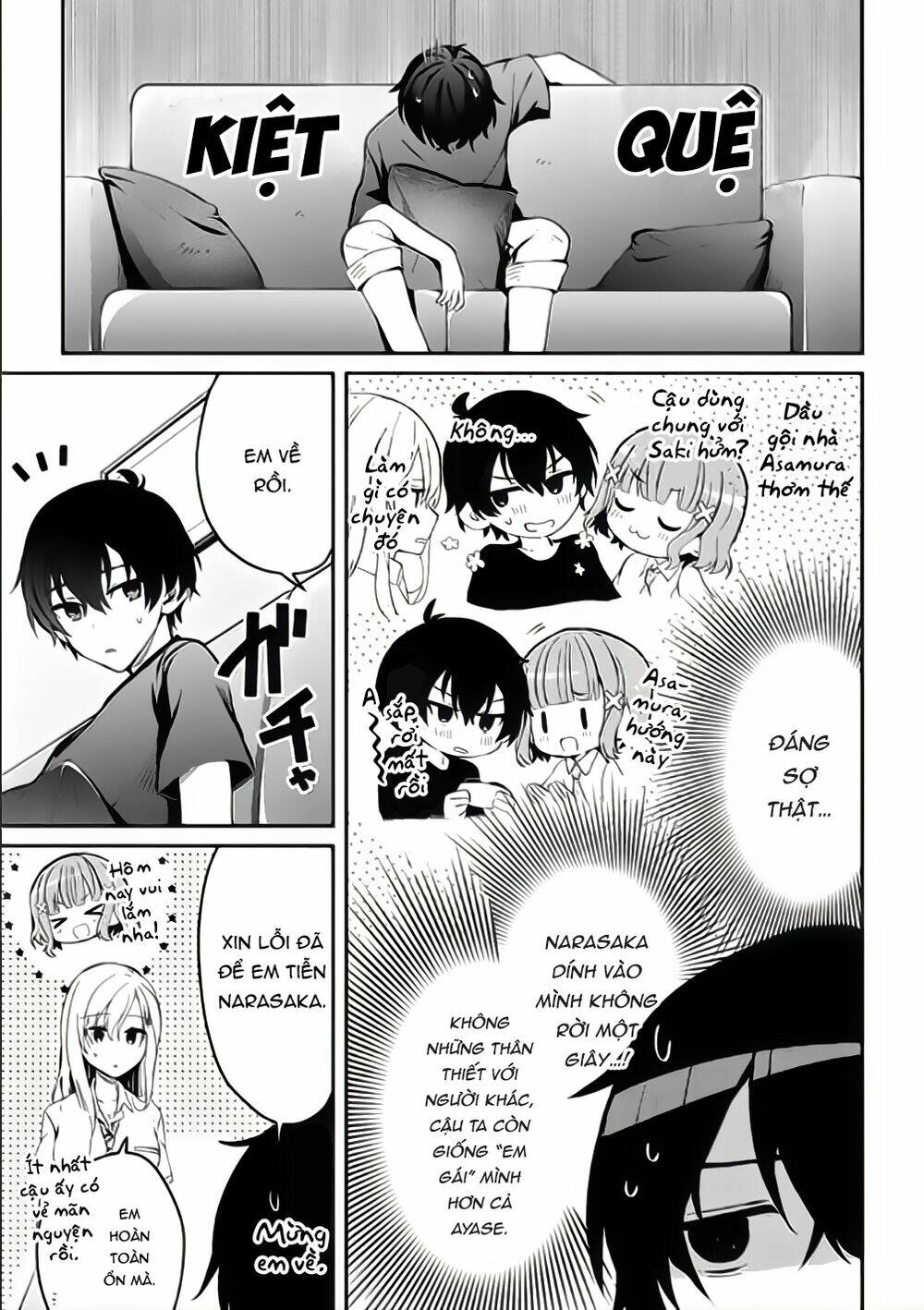 Sống Cùng Em Kế - Chap 5 - Trang 17