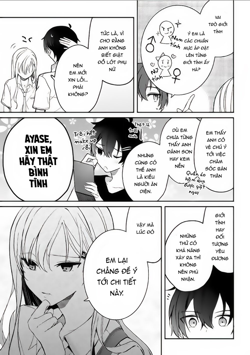 Sống Cùng Em Kế - Chap 6.1 - Trang 9