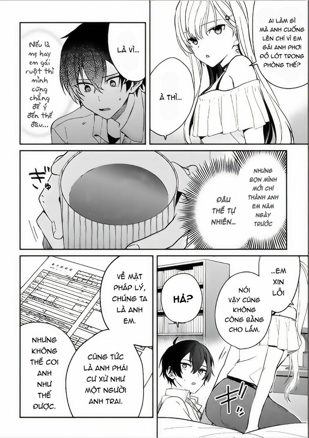 Sống Cùng Em Kế - Chap 6.2 - Trang 13