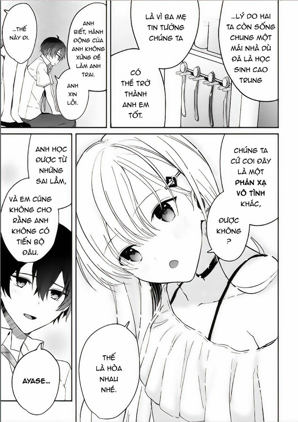 Sống Cùng Em Kế - Chap 6.2 - Trang 14