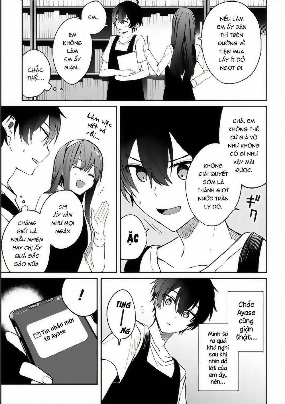 Sống Cùng Em Kế - Chap 6.2 - Trang 10