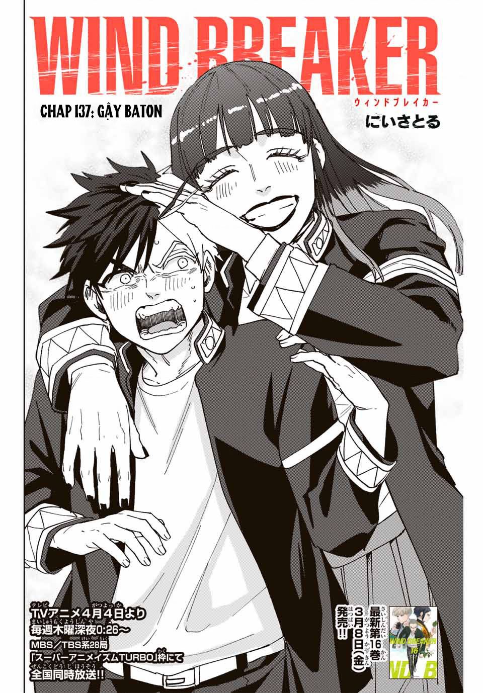 Wind Breaker (Nii Satoru) - Chap 137 - Trang 3