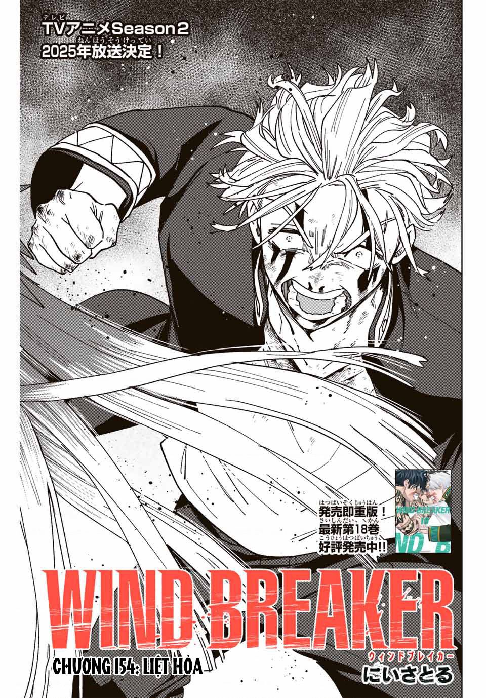 Wind Breaker (Nii Satoru) - Chap 154 - Trang 2