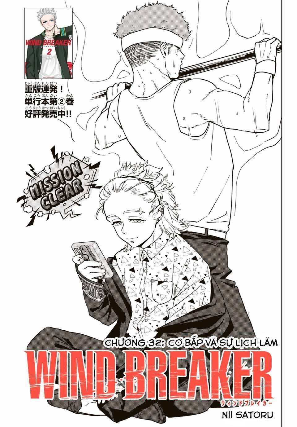 Wind Breaker (Nii Satoru) - Chap 32 - Trang 3