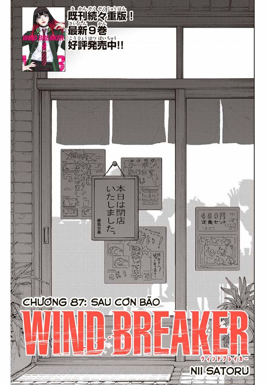 Wind Breaker (Nii Satoru) - Chap 87 - Trang 1