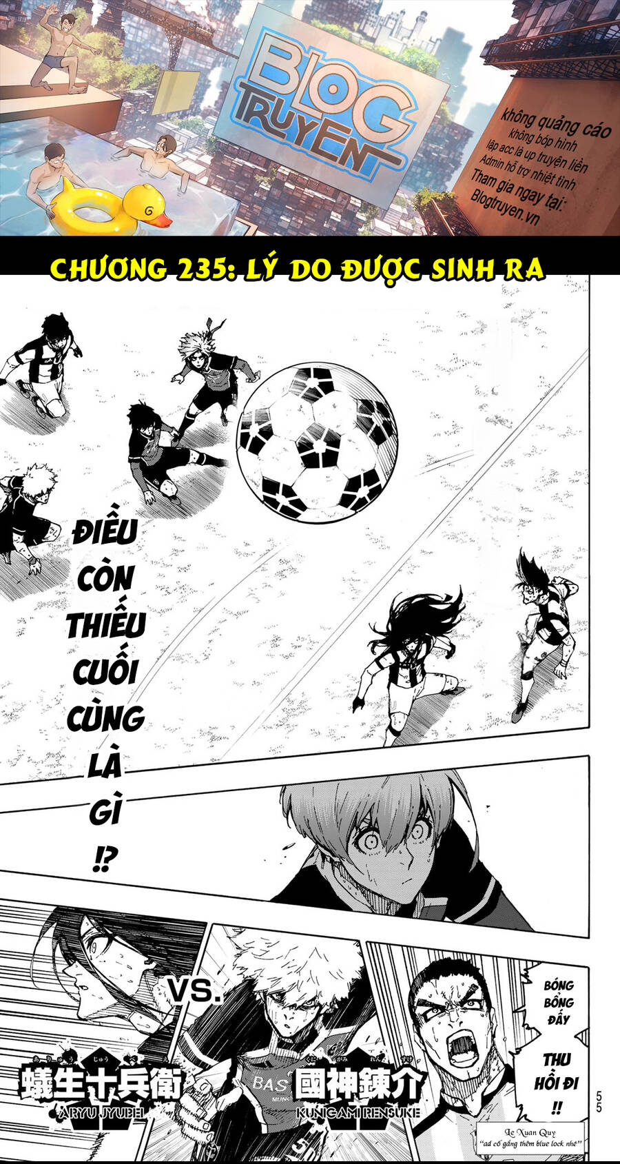 Blue Lock - Chap 235 - Trang 1