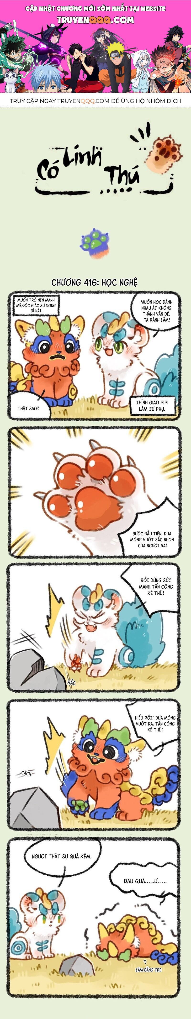 Có Linh Thú - Chap 416 - Trang 1