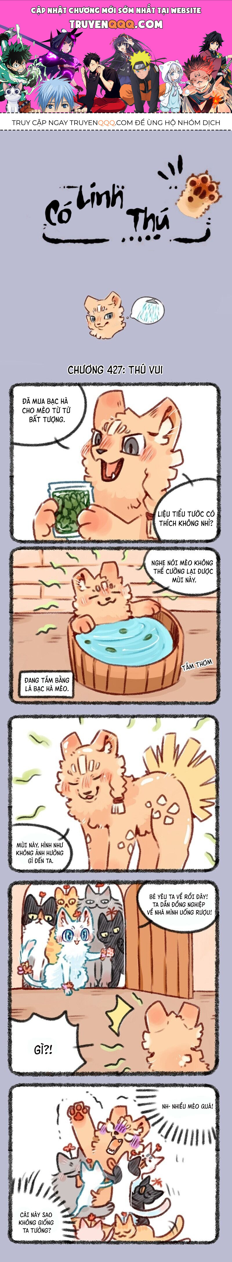 Có Linh Thú - Chap 427 - Trang 1