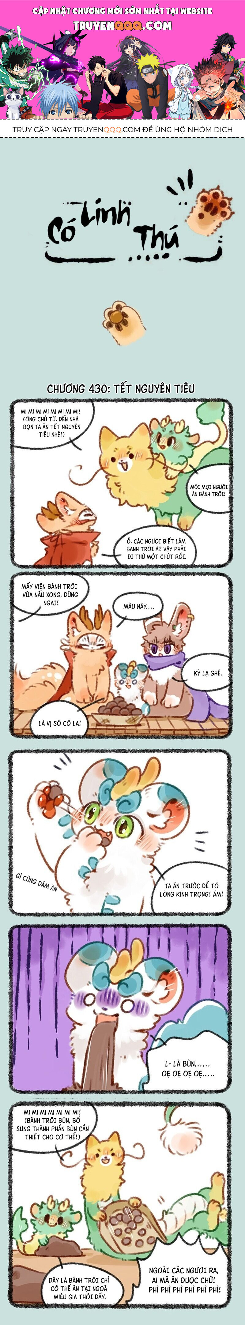 Có Linh Thú - Chap 430 - Trang 1