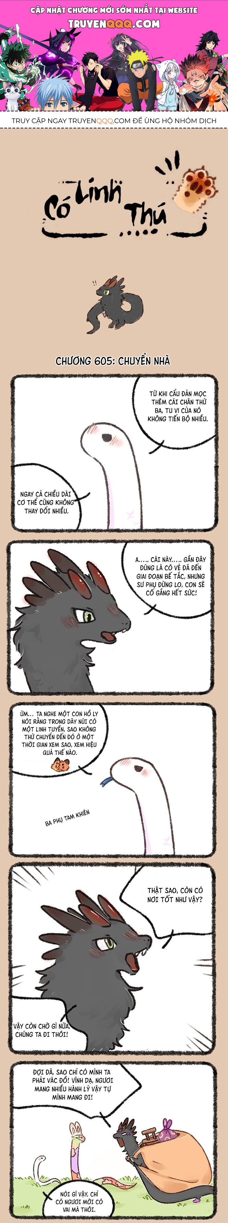 Có Linh Thú - Chap 605 - Trang 1
