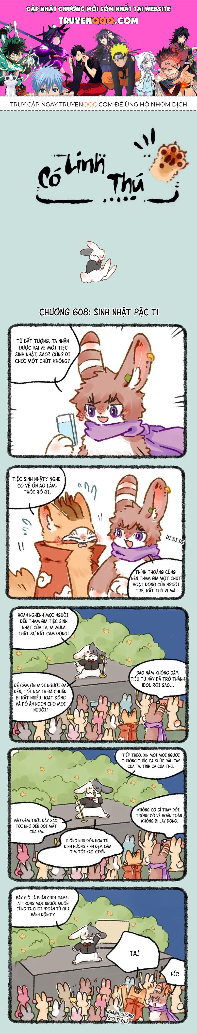 Có Linh Thú - Chap 608 - Trang 1