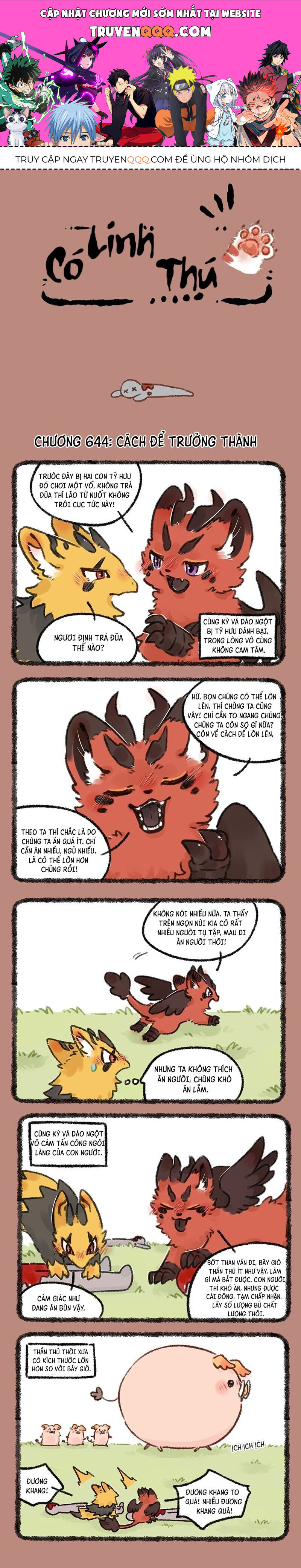 Có Linh Thú - Chap 644 - Trang 1