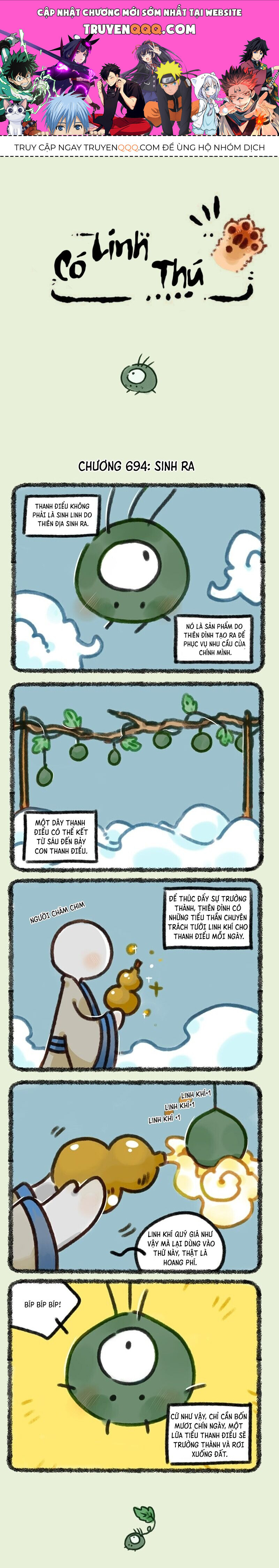 Có Linh Thú - Chap 694 - Trang 1