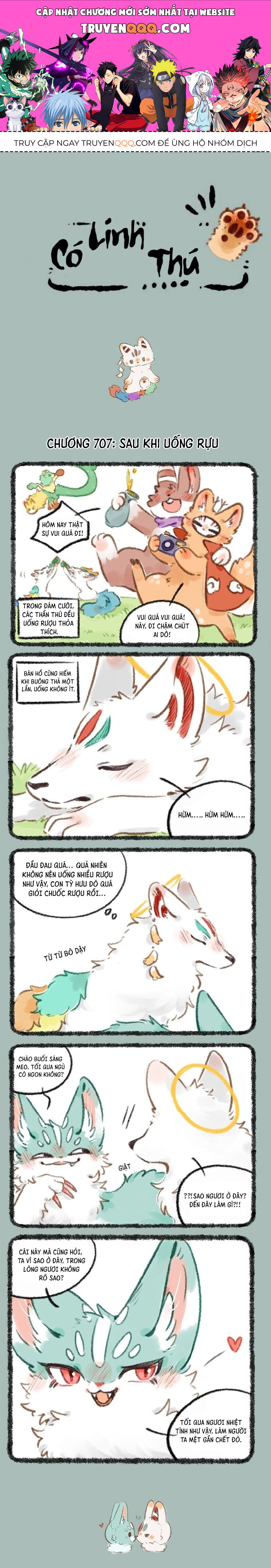Có Linh Thú - Chap 707 - Trang 1