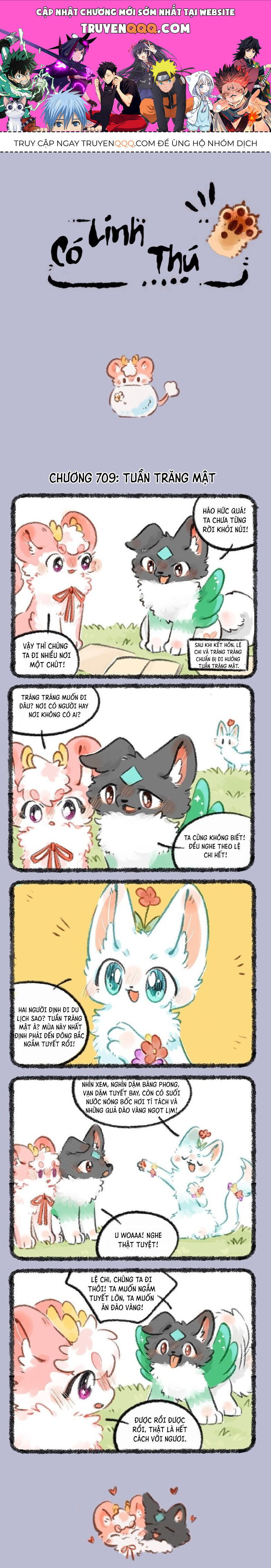 Có Linh Thú - Chap 709 - Trang 1