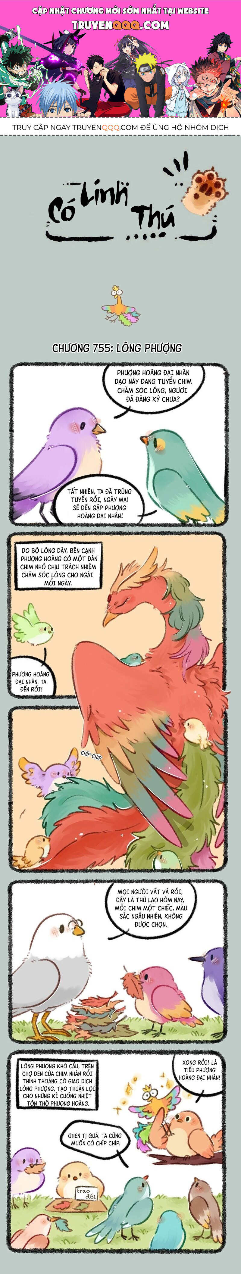 Có Linh Thú - Chap 755 - Trang 1