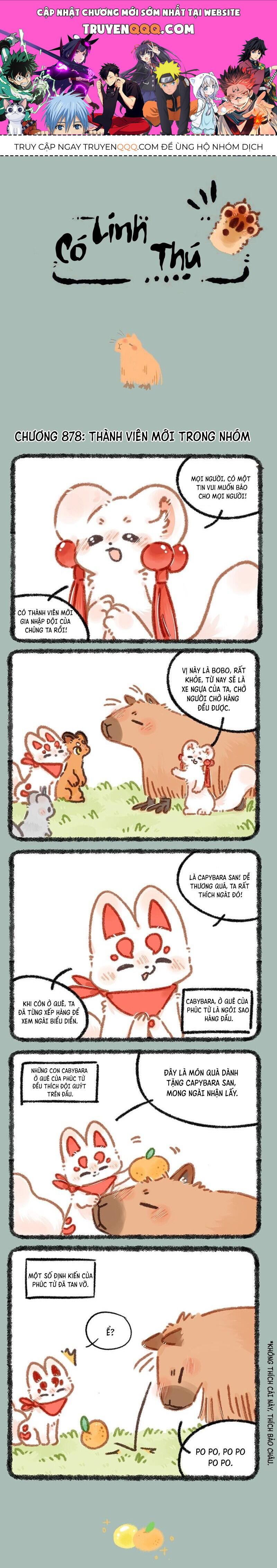 Có Linh Thú - Chap 878 - Trang 1