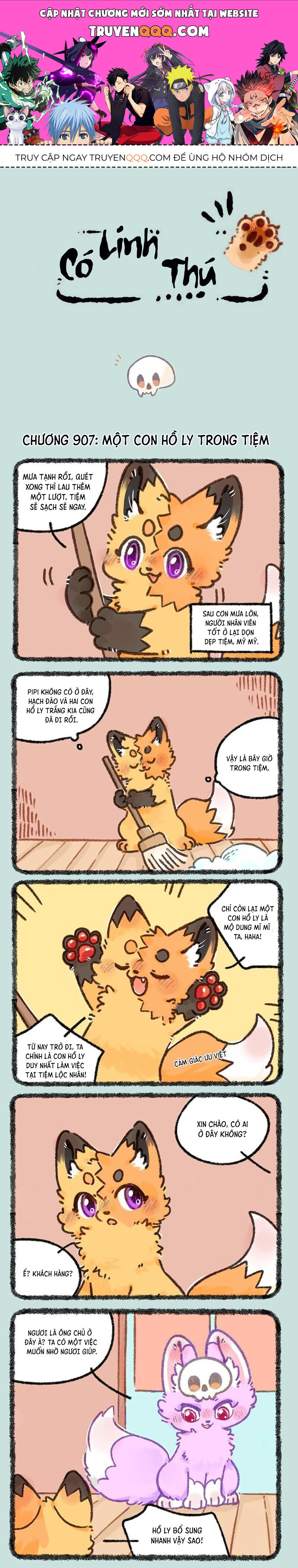 Có Linh Thú - Chap 907 - Trang 1