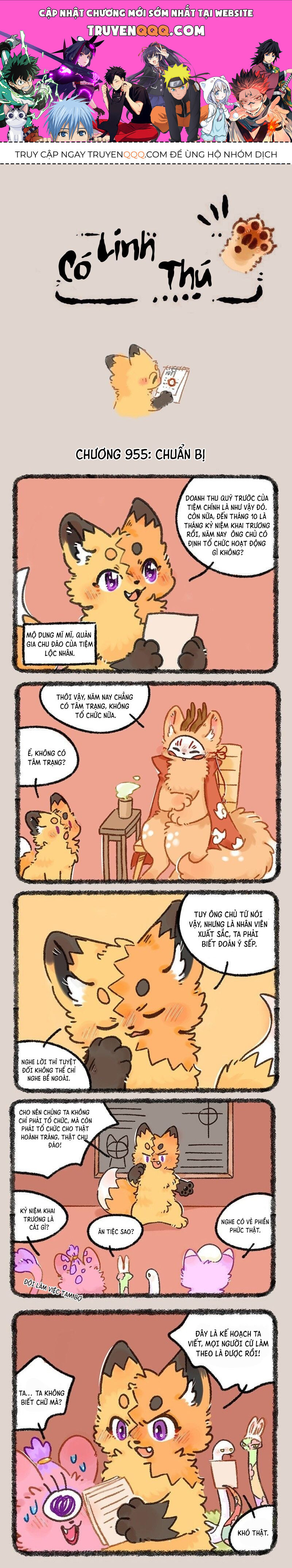 Có Linh Thú - Chap 955 - Trang 1